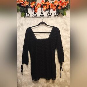 Solitaire Classic Knit Onyx Tunic